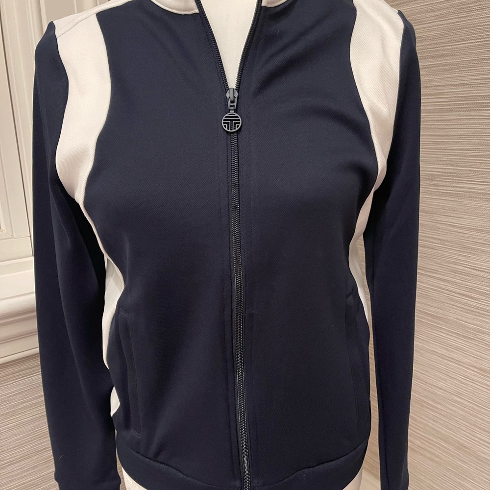Tory Burch Color Block Track Jacket
